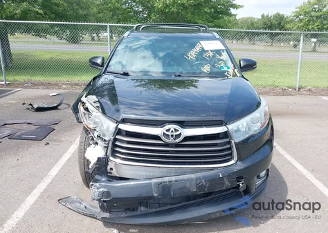 2016 Toyota Highlander Limited V6 from USA, damaged, VIN 5TDDKRFH7GS234009